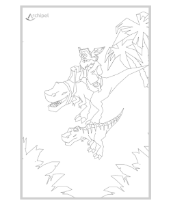 Coloriage Dinosaures Cycle 3