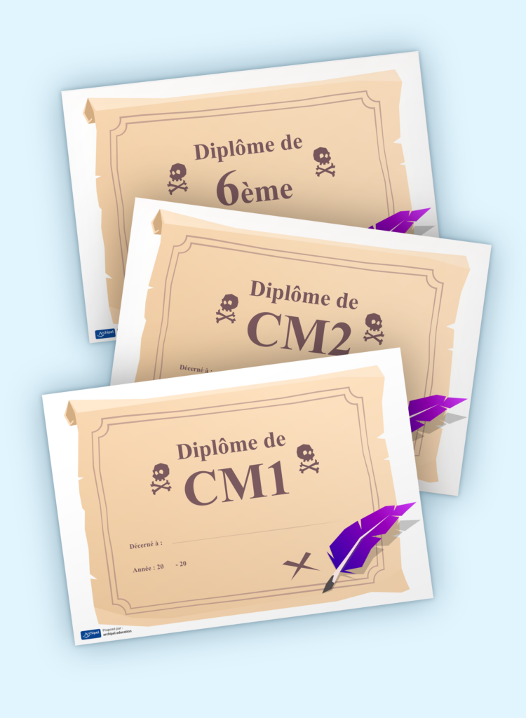 Diplomes CM1 CM2 6e 2